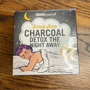 NWT SMACKbeauty Beauty Sleep Charcoal Detox The Night Away Detox